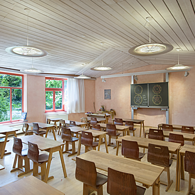 Rudolf-Steiner-Schule Ismaning - Lichttechnische Sanierung der Rudolf-Steiner-Schule Ismaning