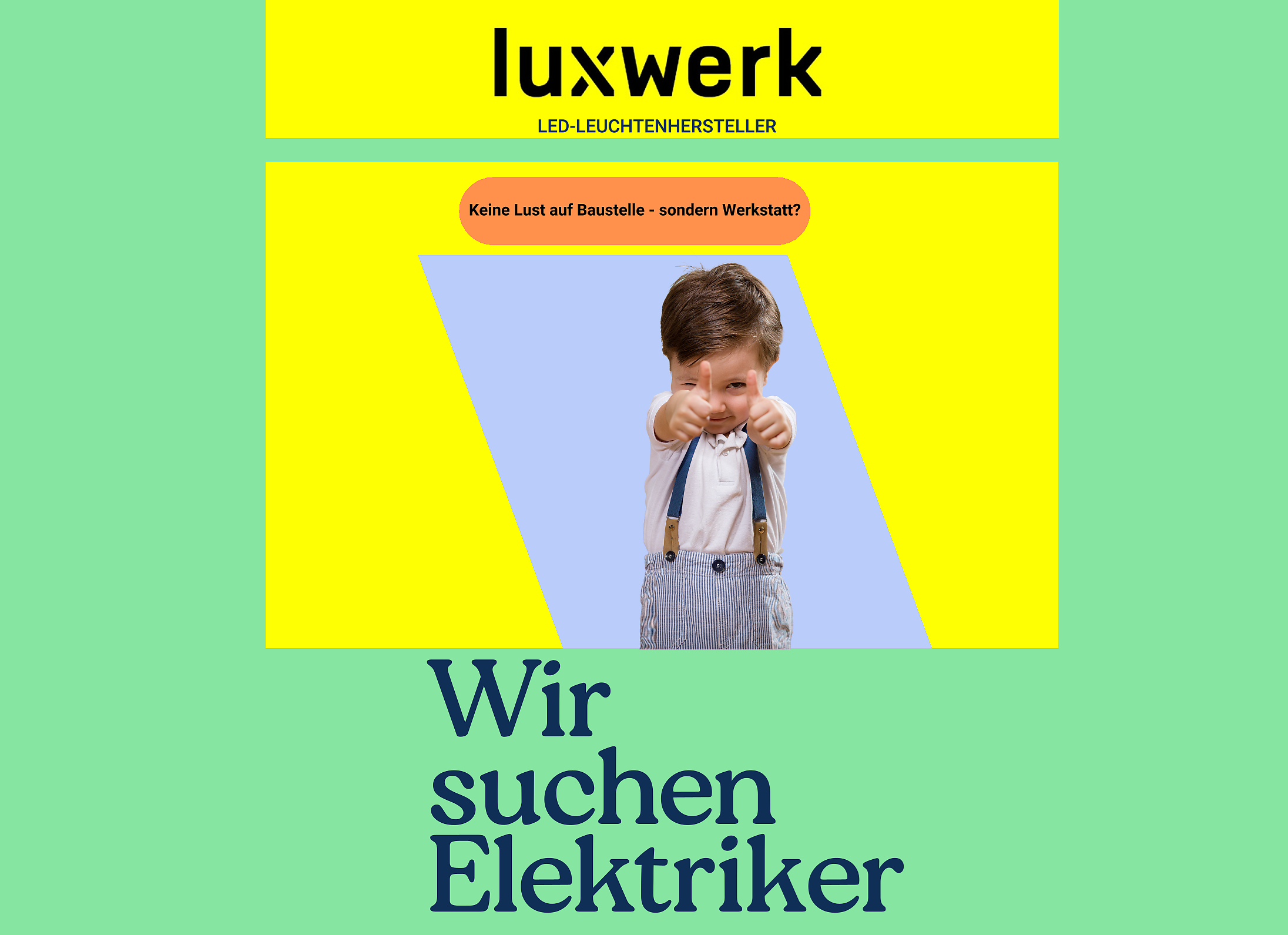 Job Angebot - wir suchen Elektriker