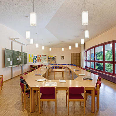 Freie Waldorfschule Wangen im Allgäu - Lichttechnische Sanierung der freien Waldorfschule Wangen